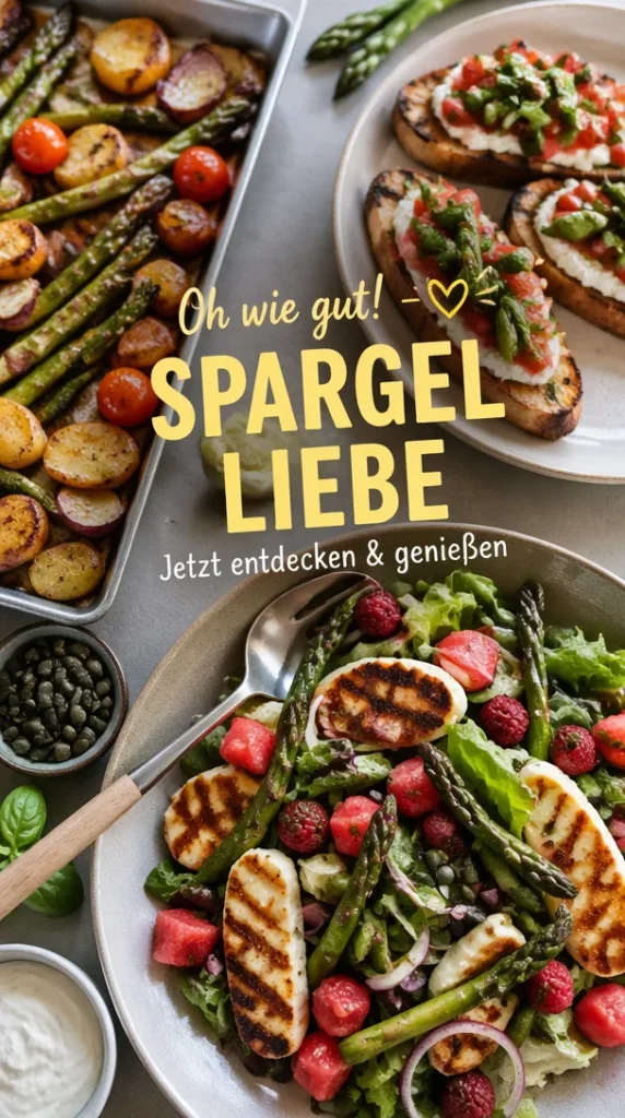 Vielfältige Spargel-Rezepte für köstliche Gerichte und Beilagen