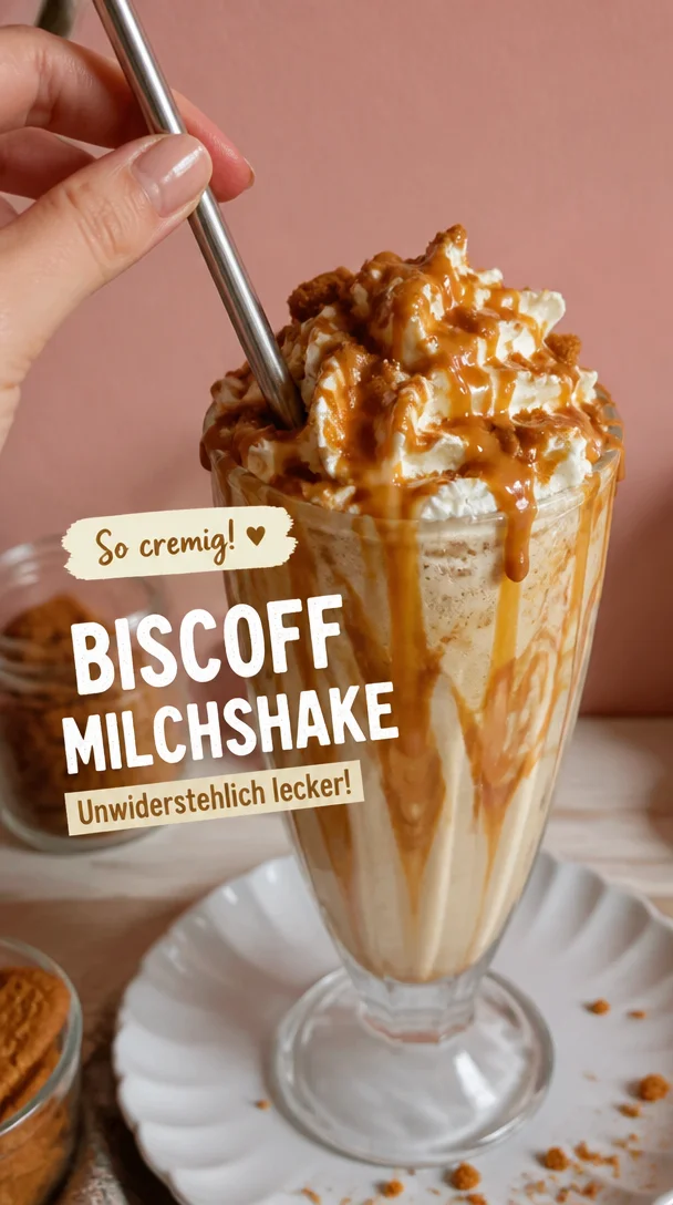 Biscoff Milchshake &ndash; cremig, unwiderstehlich lecker