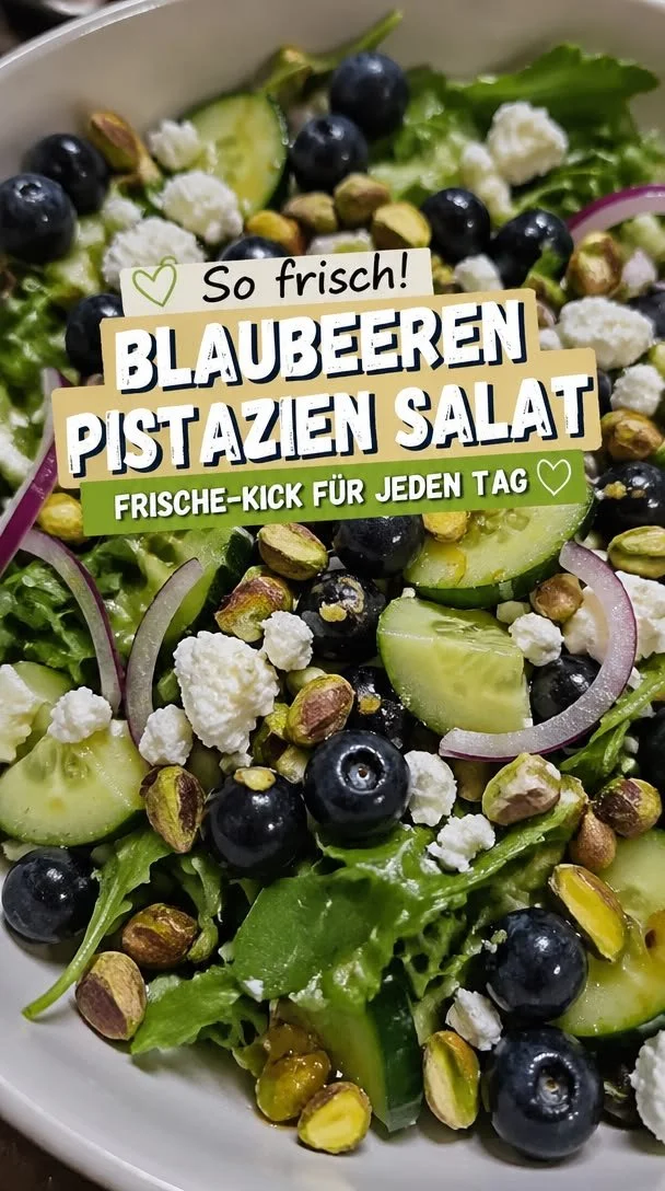 Blueberry Pistachio Spring Salad