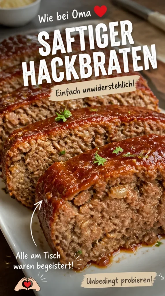Leckere und saftige Hackbraten aus einfacher Rezeptur für die ganze Familie