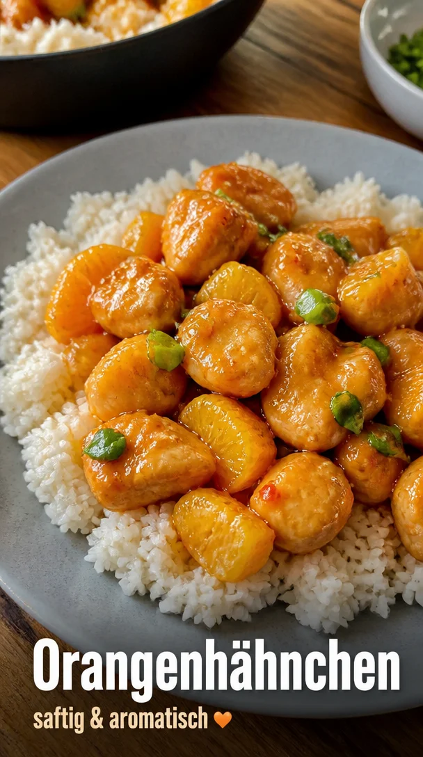 Gesundes Orangenh&auml;hnchen: saftig, aromatisch, einfach lecker