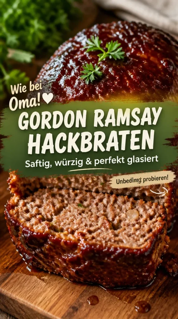 Gordon Ramsay Hackbraten – saftig und perfekt glasiert