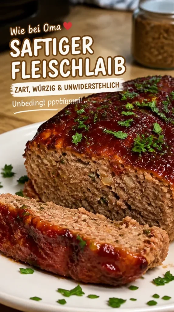 Saftiger Fleischlaib nach Inas Rezept - einfach und lecker zubereiten.