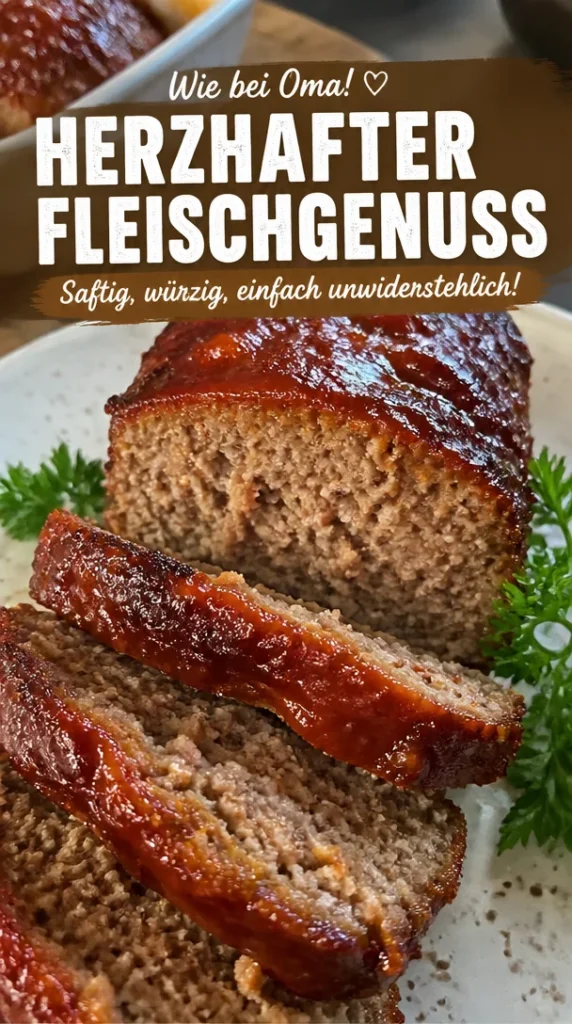 Klassisches Fleischgericht, herzhaft und saftig auf dem Teller