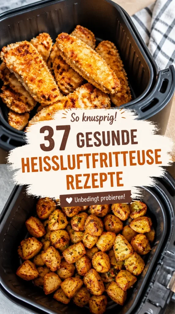 Knusprige Heißluftfritteuse Rezepte für den Airfryer