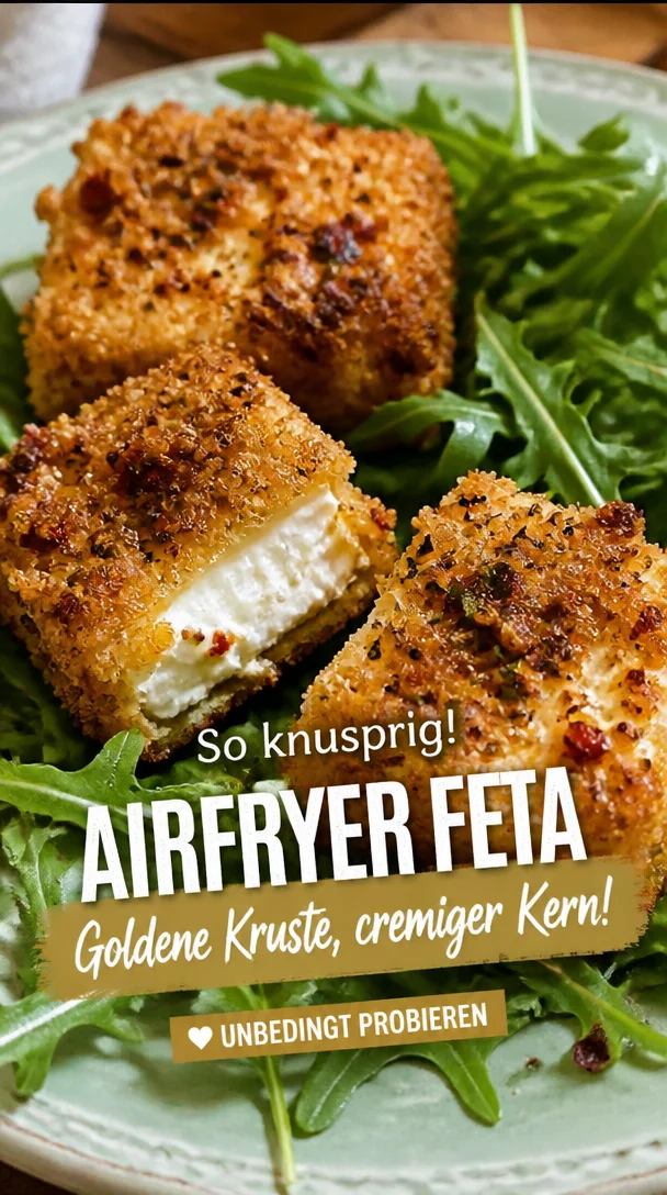 Knuspriger Feta aus dem Airfryer &ndash; Einfach unwiderstehlich lecker