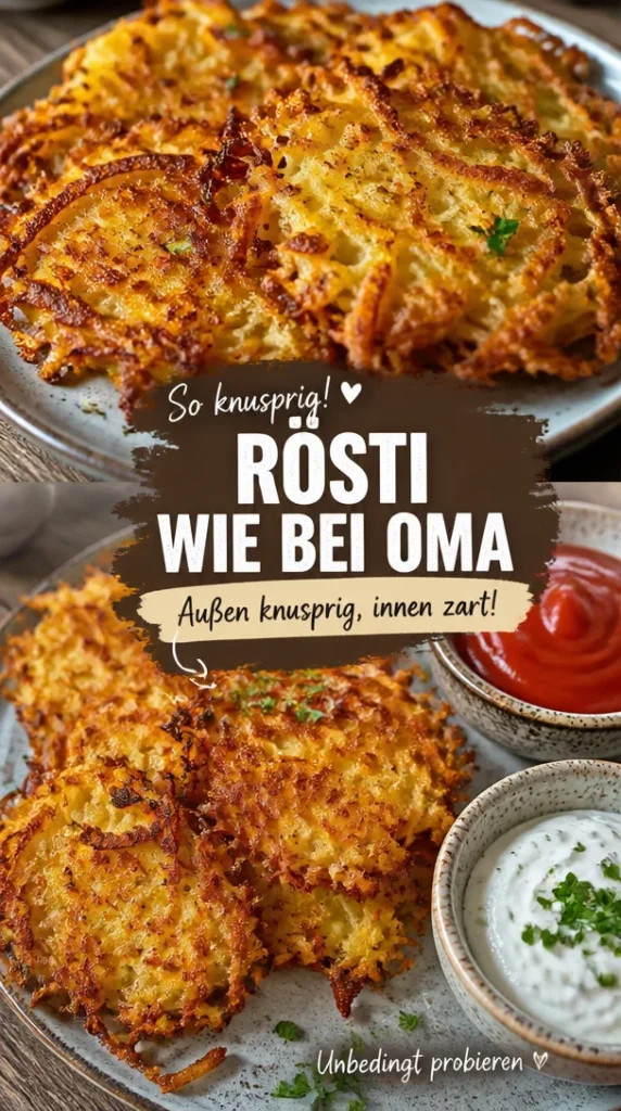 Krosse Röstkartoffeln, perfekt knusprig außen und zart innen serviert