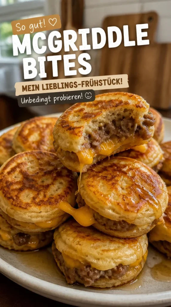 Leckere McGriddle Bites als perfekter Frühstückssnack