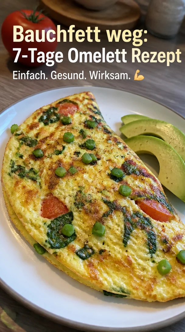 Omelett zum Bauchfettverbrennen: Ein Unglaublich Essenzielles Rezept f&uuml;r 7 Tage