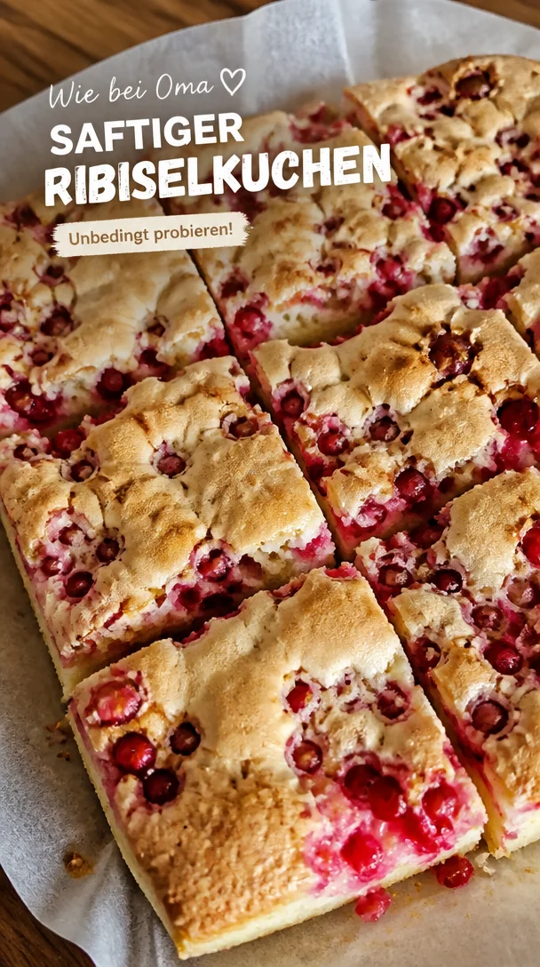 Ribiselkuchen