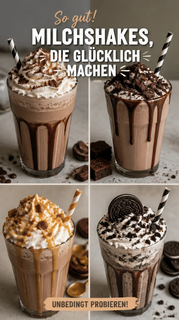 unwiderstehliche Milchshake-Rezepte, die du heute testen willst