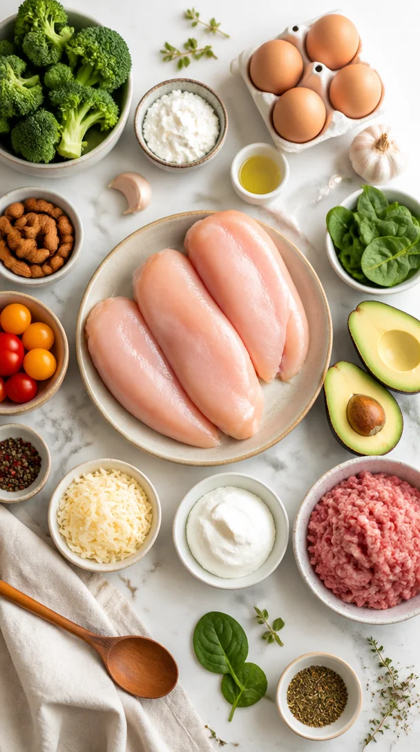 12 Quick and Easy Low Carb High Protein Meals - Her Highness, Hungry Me