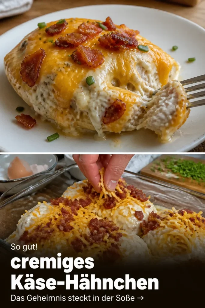 Baked Crack Chicken Breasts - ein einfaches und leckeres Gericht