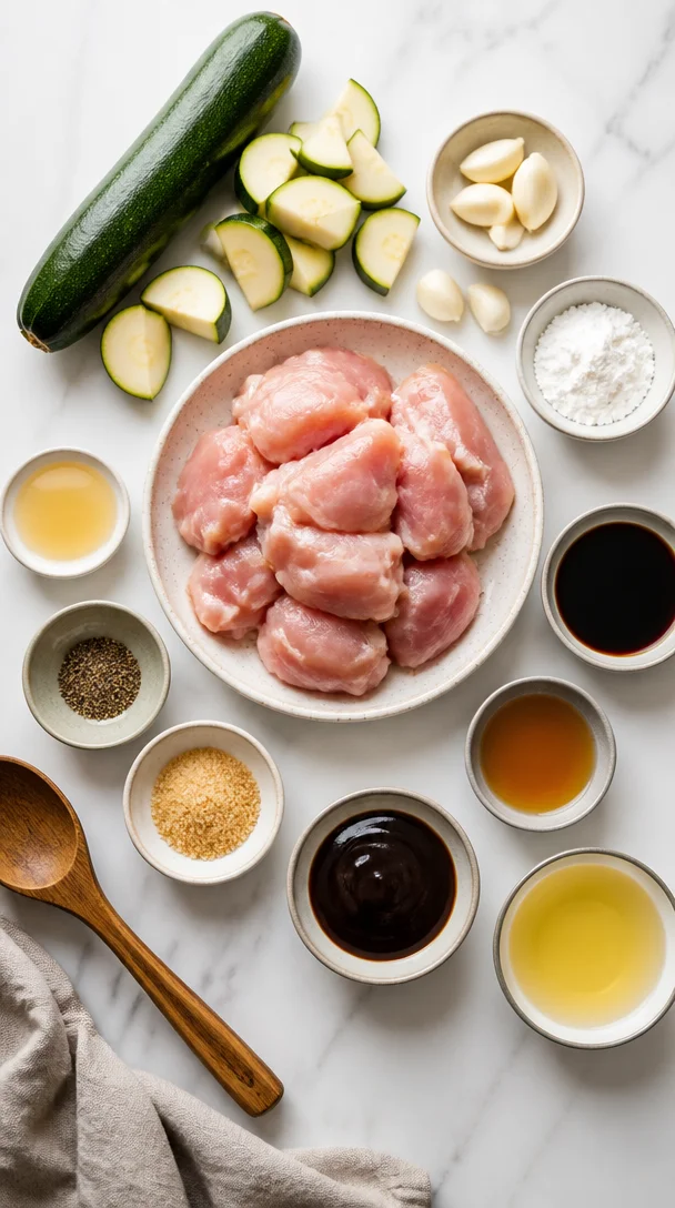 Chicken Zucchini Stir Fry