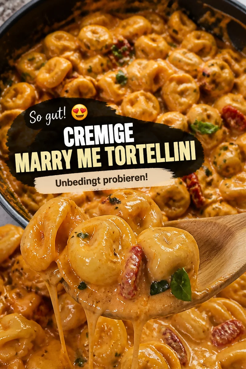 Cremige Ein-Pfannen Marry Me Tortellini