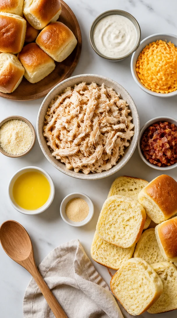 Endlich H&auml;hnchen Bacon Ranch Brot &ndash; Knusprig Saftig