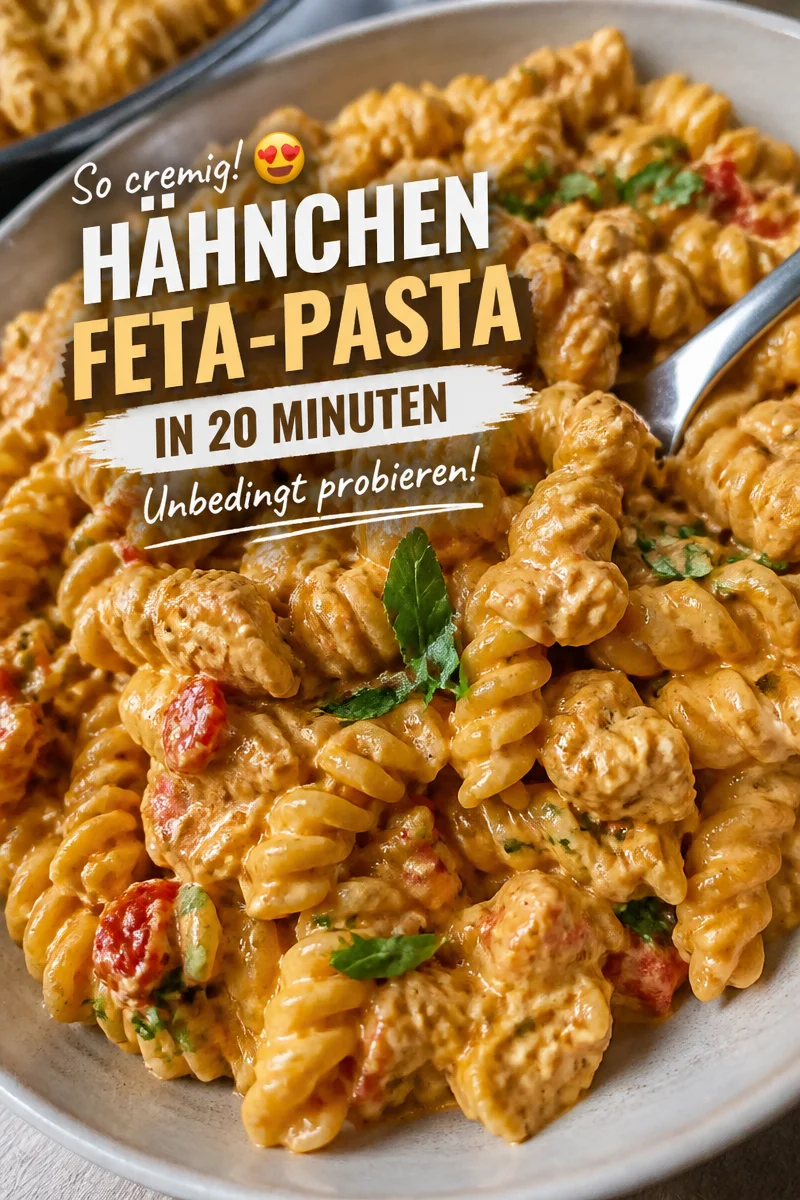 Endlich Perfekte H&auml;hnchen-Feta-Pasta &ndash; Cremig In Minuten