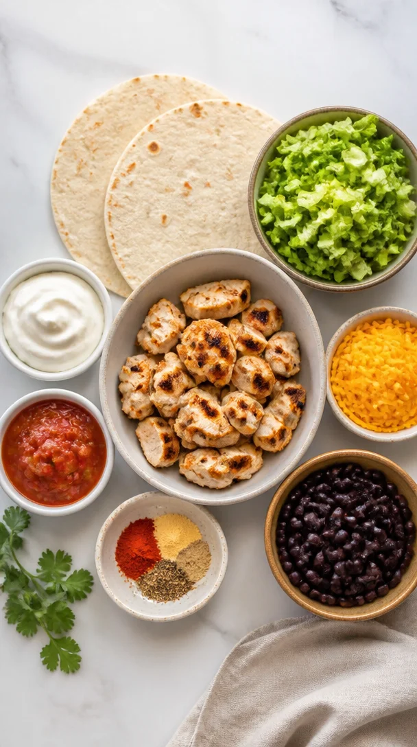 Endlich Proteinreiches Chicken Wrap &ndash; Das Geheimnis