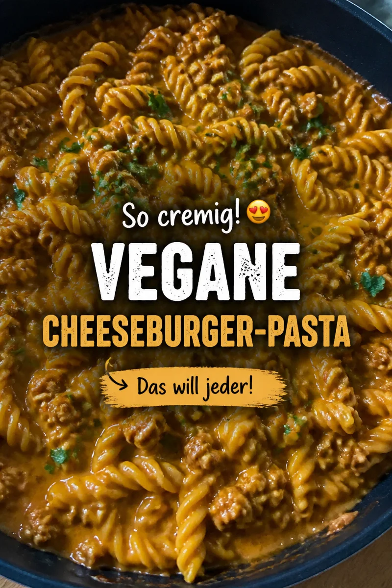 Endlich Veganer Eintopf &ndash; Cheeseburger-Pasta Geheimnis