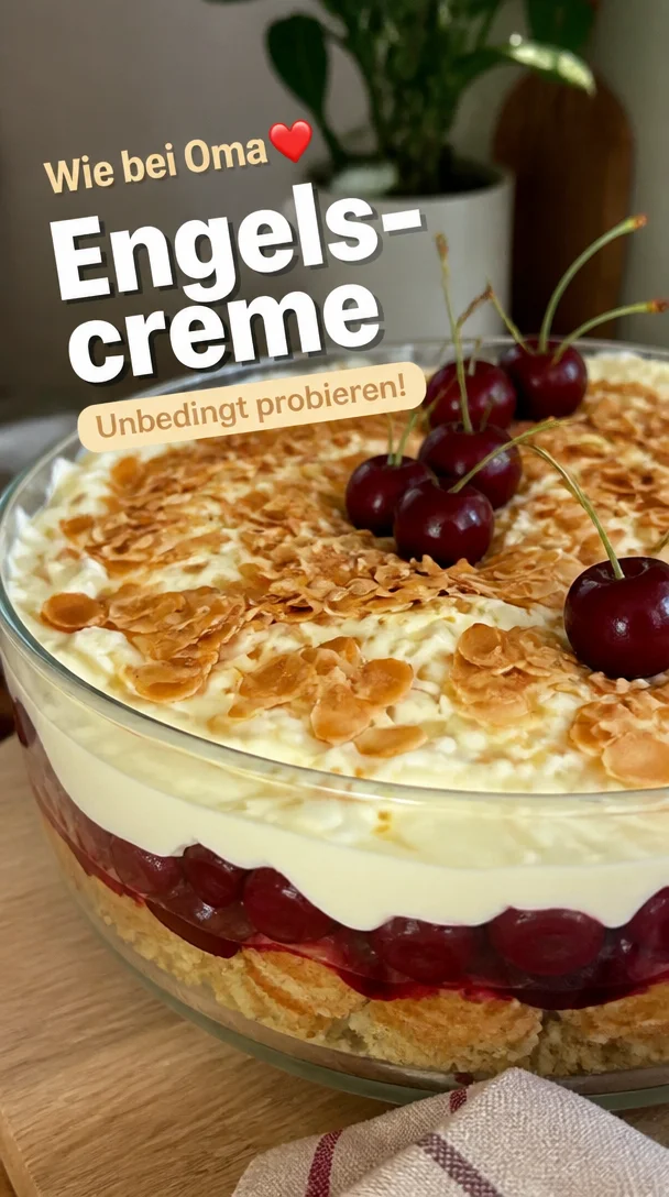 Engelscreme Dessert