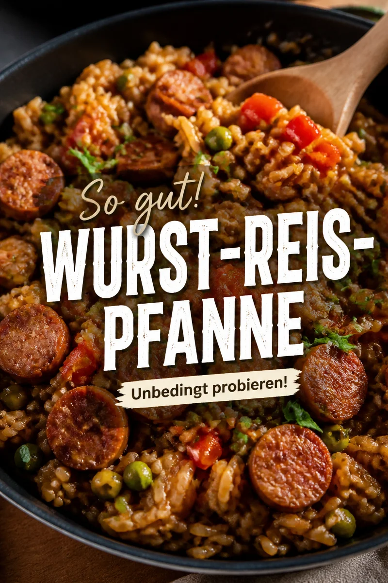 Herzhafte Wurst-Reis-Pfanne: Ein Unglaublich Einfaches Ultimatives Rezept
