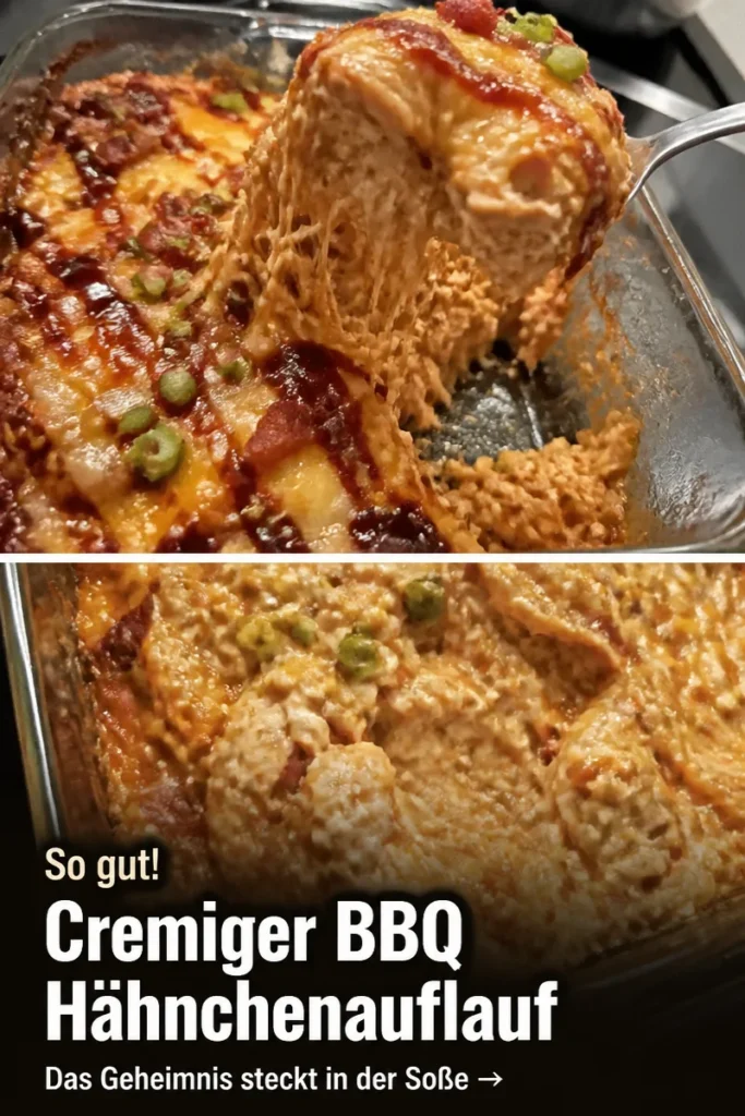 Keto BBQ Chicken Casserole mit schmackhaften Zutaten