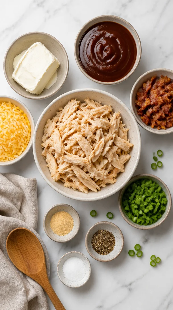 Keto BBQ Chicken Casserole