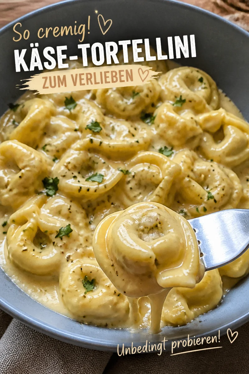Tortellini in Käsesoße
